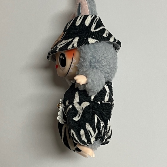 Labubu Designer Bucket Hat Outfit Black White 2 Piece Set Clothing Jumper - Picture 4 of 8